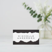 Carte De Visite Texture minimaliste (Debout devant)