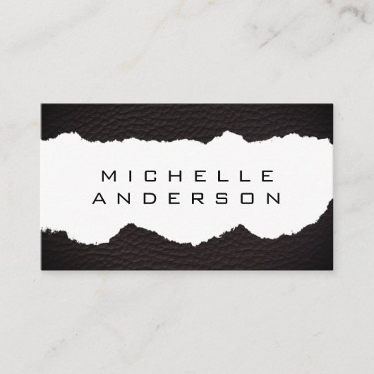 Carte De Visite Texture minimaliste (Devant)