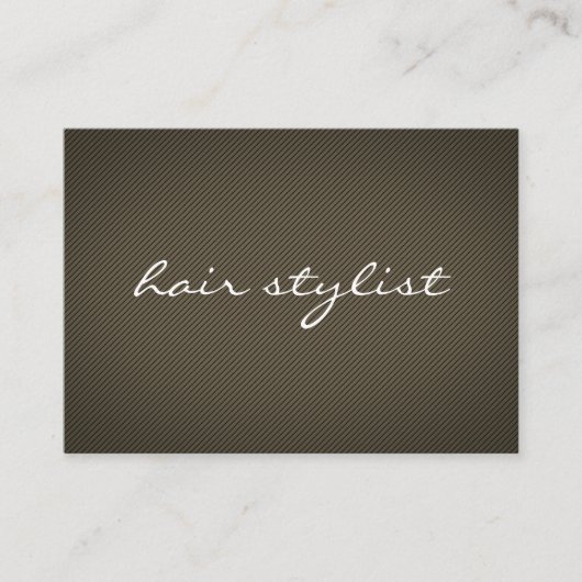 Carte De Visite Texture minimaliste Brown (Devant)