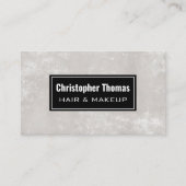 Carte De Visite Texturé moderne (Devant)