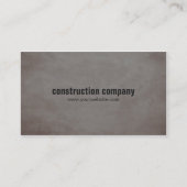 Carte De Visite Texture moderne Pierre de construction foncée (Devant)