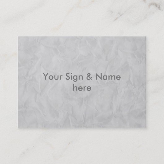 Carte De Visite TEXTURE PAPIER Arrière - plan - gris (Devant)