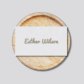 Carte De Visite Texture propre simple et élégante Blanc gras