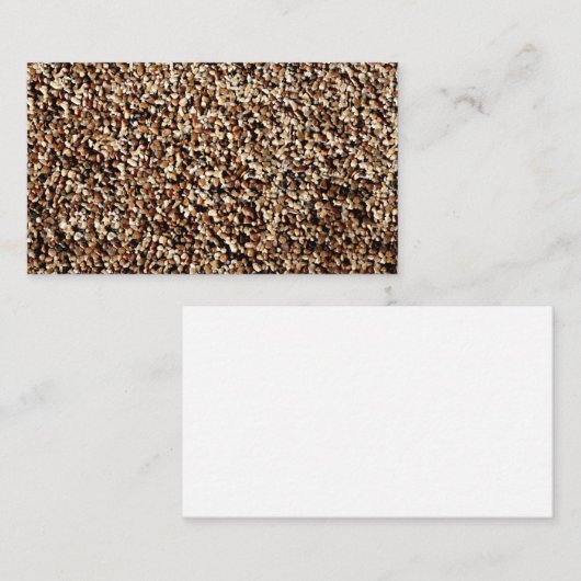 Carte de visite Texture Rocks (Devant / Derrière)