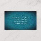 Carte De Visite Texture rustique de mur de rue (Dos)