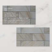 Carte De Visite Texture sans couture de tuile de mur en pierre (Devant / Derrière)