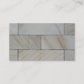 Carte De Visite Texture sans couture de tuile de mur en pierre (Dos)