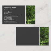 Carte De Visite Texture Ton - Bois (Devant / Derrière)