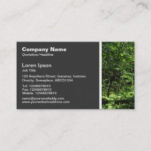 Carte De Visite Texture Ton - Bois