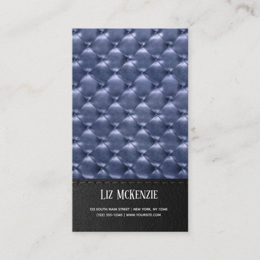 Carte De Visite Texture touffue opulente (Devant)