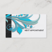 CARTE DE VISITE TEXTURISÉ DE SALON DE CLOU (Dos)