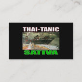CARTE DE VISITE THAI TANIC SATIVA (Dos)