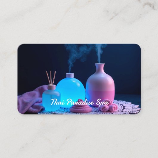 Carte De Visite Thailande Neon Massage (Devant)
