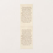 Carte De Visite Thangka oriental Cool Usnisa Sitatapatra (Intérieur déplié)