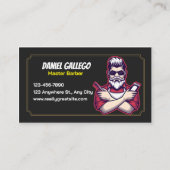 Carte De Visite The Classic Cut Barber (Devant)