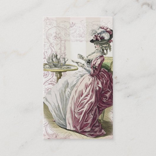 Carte De Visite Thé de l'après-midi ! (Devant)
