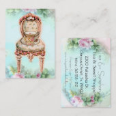 Carte De Visite Thé et Symphonie (Devant / Derrière)