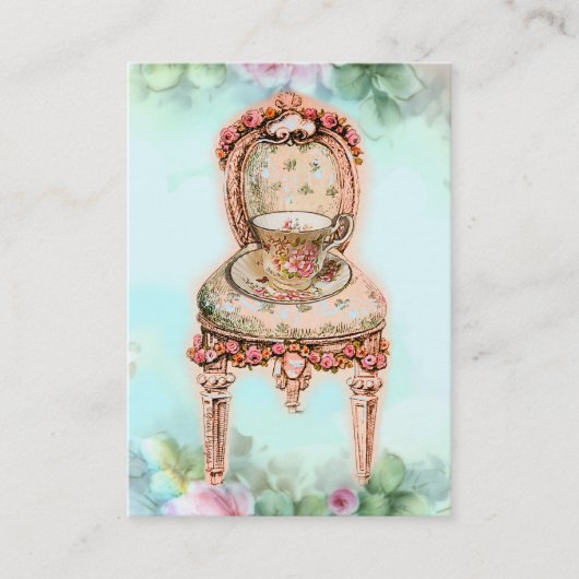Carte De Visite Thé et Symphonie (Devant)