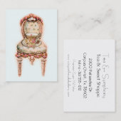 Carte De Visite Thé et Symphonie (Devant / Derrière)