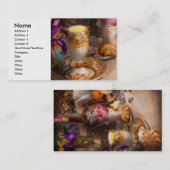 Carte De Visite Thé - la magie d'un thé (Devant / Derrière)