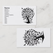 Carte De Visite The_Music_Tree (Devant / Derrière)