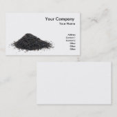 Carte De Visite Thé noir (Devant / Derrière)