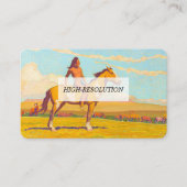 Carte De Visite The Pony Boy, 1920 par Maynard Dixon (Devant)