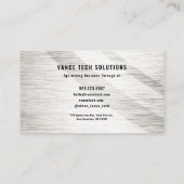 Carte De Visite The Silver Lining Strategist (Dos)
