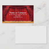 CARTE DE VISITE THEATRE (Devant / Derrière)