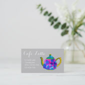 Carte De Visite Théâtre d'un café moderne (Debout devant)