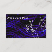 Carte De Visite Thème Arts Créatifs Et Artisanat cool (Devant)