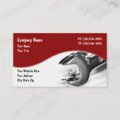 Carte De Visite Thème Automobile Mécanique (Devant)