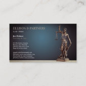 Carte De Visite Thème | Avocat (Devant)