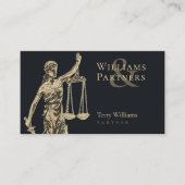 Carte De Visite Thème | Avocat (Devant)