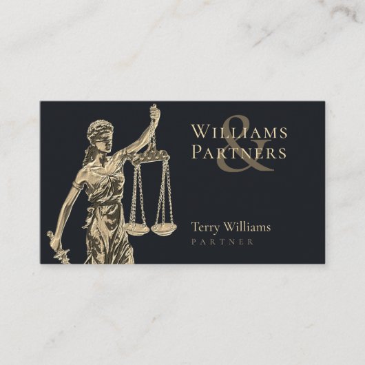 Carte De Visite Thème | Avocat (Devant)