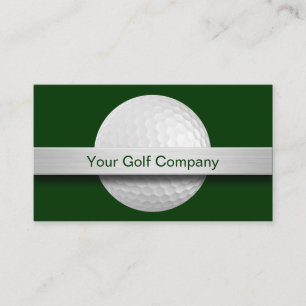 Carte De Visite Thème balle de golf
