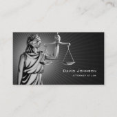Carte De Visite Thème | Bureau du droit (Devant)