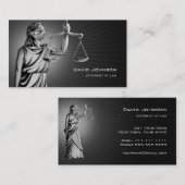 Carte De Visite Thème | Bureau du droit (Devant / Derrière)