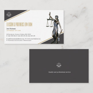 Carte De Visite Thème | Bureau du droit