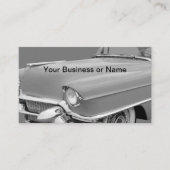 Carte De Visite Thème de la voiture classique rétro (Devant)