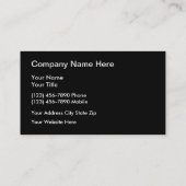 Carte De Visite Thème de l'assurance auto à domicile (Dos)