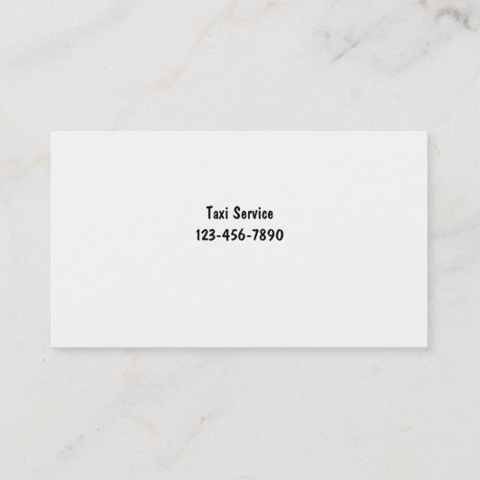 Carte De Visite Thème de moto (Dos)