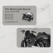 Carte De Visite Thème de moto cool (Devant / Derrière)