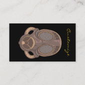 Carte De Visite Thème de Steampunk Thunder_Cove (Dos)