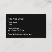 Carte De Visite Thème de traction des pneus automobiles (Dos)