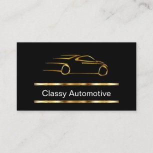 Carte De Visite Thème de voiture automobile classe