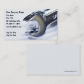 Carte De Visite Thème des véhicules à moteur d'outils (Devant / Derrière)