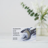 Carte De Visite Thème des véhicules à moteur d'outils (Debout devant)