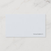 Carte De Visite Thème des véhicules à moteur d'outils (Dos)