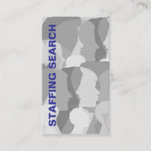 Carte De Visite Thème Dotation Et Ressources Humaines (Devant)